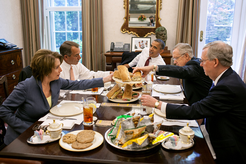 Photo: The Hoagie Summit at the White House