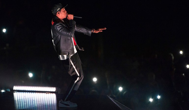 For the first time in 14 years, no country music acts were nominated for the top awards: record of the year, song of the year, and album of the year. Instead, the Grammys took a sharp turn towards honoring hip-hop, R&B, and funk for the top awards. One of the nominees includes Jay-Z (pictured above). (Photo by Scott Roth/Invision/AP)