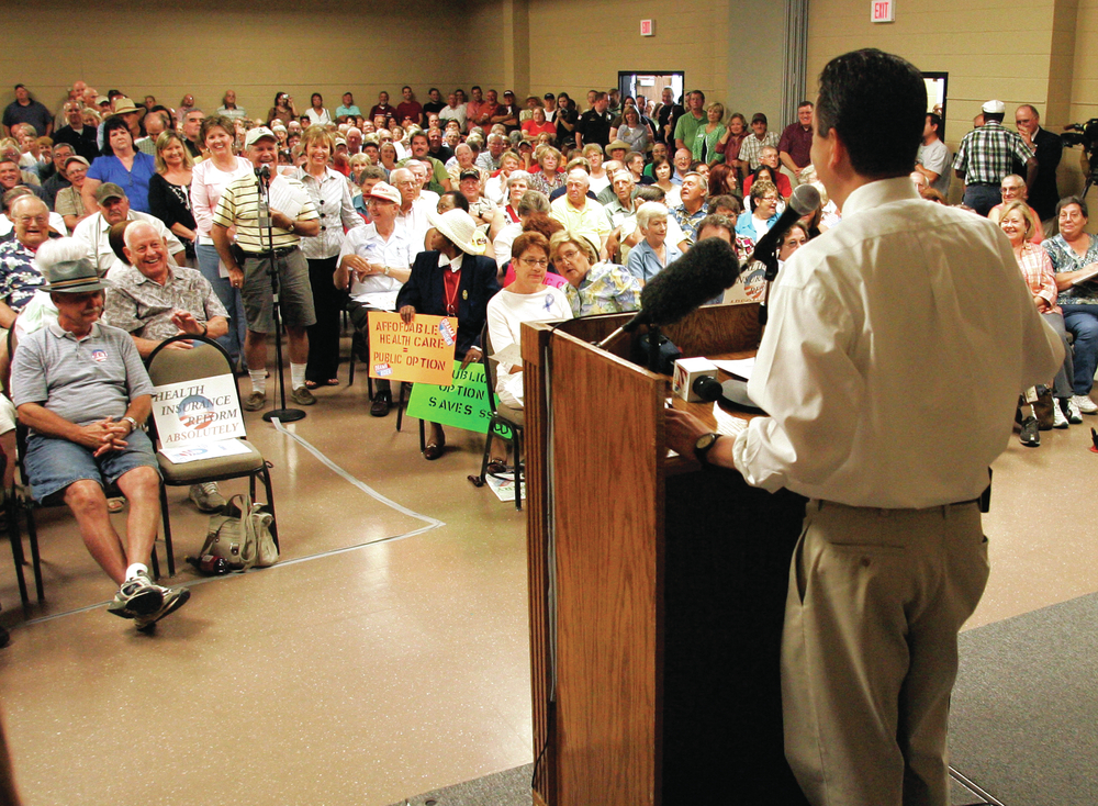 GOP is the town hall king, holds 1,712 to 977 for Dems