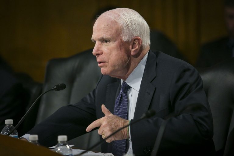One amendment Sen. John McCain specifically addressed would increase the number of visas available to bring Afghan translators to America. (Graeme Jennings/Examiner)