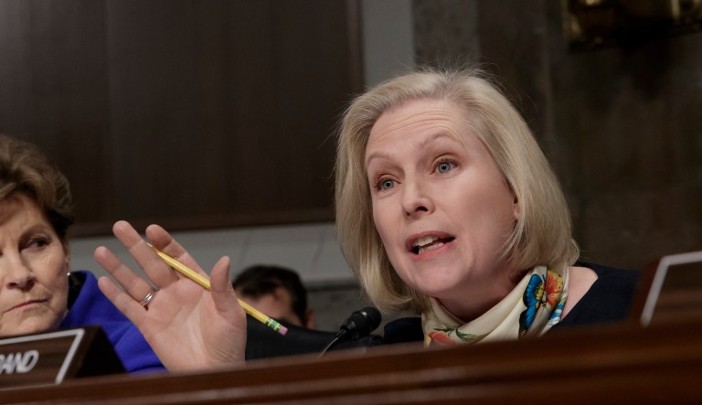 Sen. Kirsten Gillibrand, D-N.Y., has proposed an amendment that would bar the Pentagon from kicking out any transgender troops or rescinding their medical benefits until the military finished a study on recruitment and reported back to Congress. (AP Photo/J. Scott Applewhite)