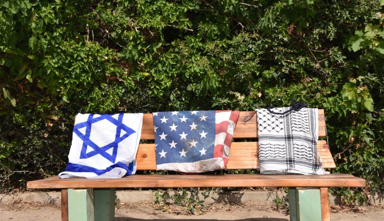 Shortly after San Francisco State University President Leslie Wong made his apology, chalked messages appeared in front of the student center with the words, 