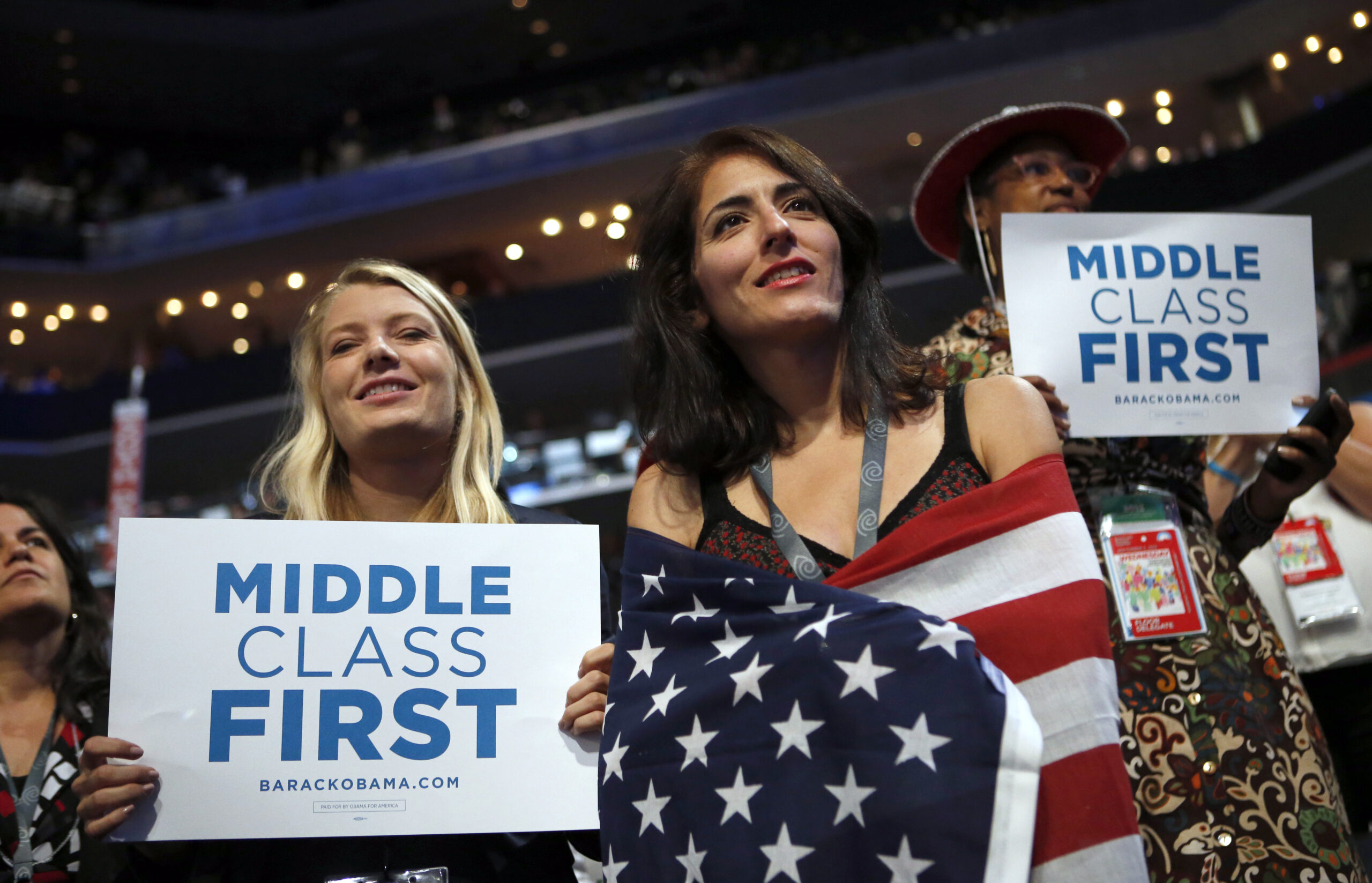 More Americans see middle class status slipping