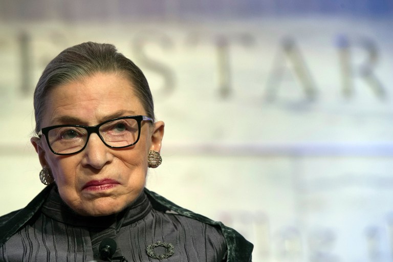 Supreme Court Justices Ruth Bader Ginsburg said it's 