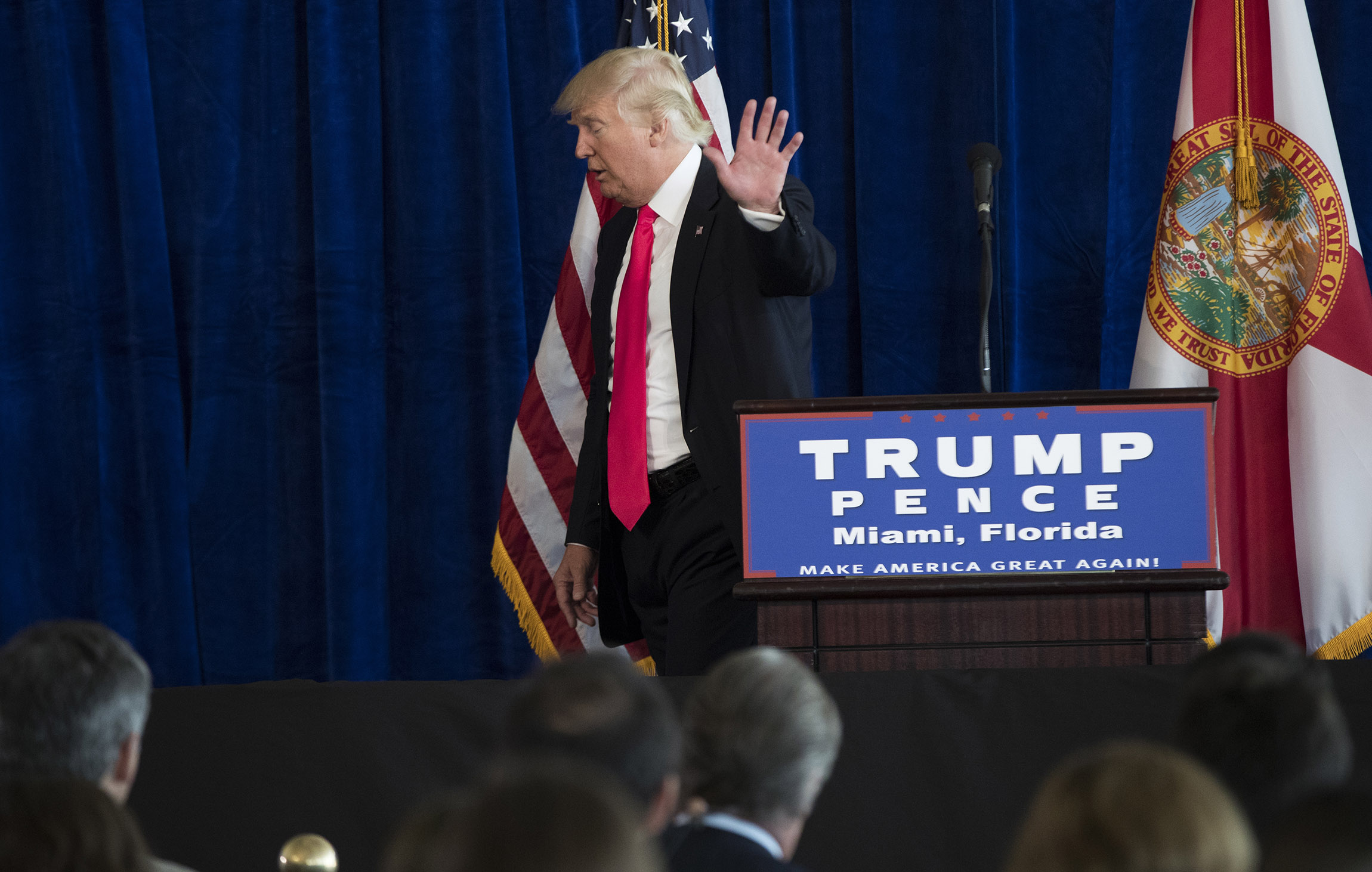 Trump’s media retreat