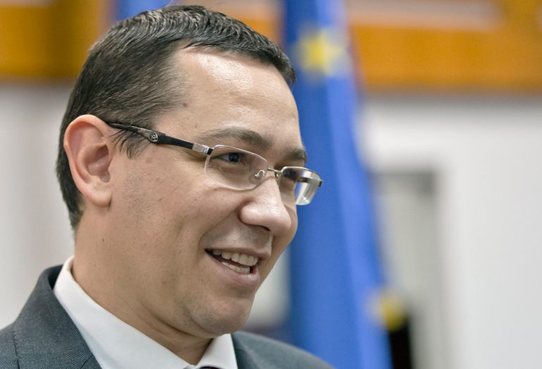   Romanian Premier Victor Ponta speaks during an interview with the Associated Press in Bucharest, Romania, Wednesday, Dec. 12, 2012. Romaniaâs prime minister says he is confident the president will reappoint him after a weekend election victory despite a bitter power struggle between the two that has raised fears of a standoff. (AP Photo/Vadim Ghirda)  