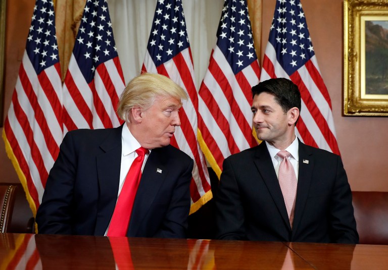 Hours after meeting with President-elect Donald Trump, House Speaker Paul Ryan said Thursday evening the duo's working lunch was a success as the two realized they are ready to 