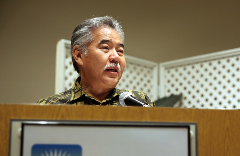 Hawaii became the first state this week that will enter gun owners into an FBI database, when Gov. David Ige signed a bill Thursday. (AP Photo/Marina Riker)