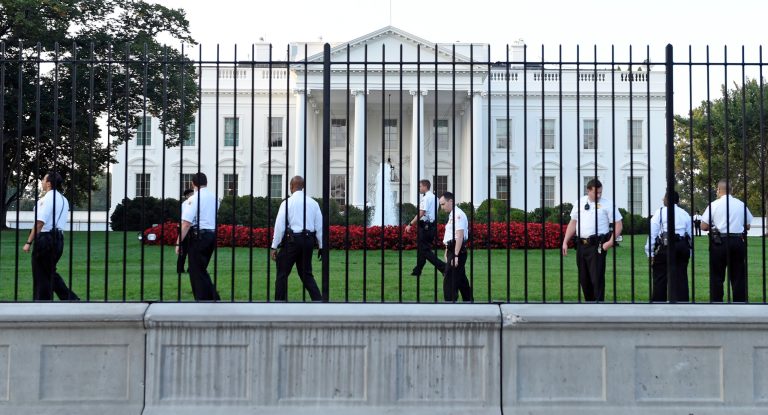 The Secret Service has placed one senior agent on leave and the other announced his retirement after an internal government watchdog concluded that the agents "more likely than not" were alcohol-impaired when they drove their official car through a suspicious package investigation at the White House in early March. (AP Photo)