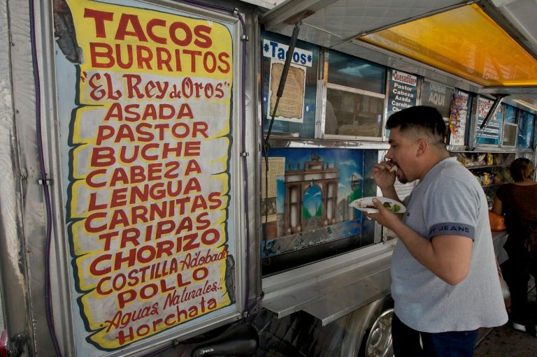 Some suggested that a pro-taco policy be adopted into each major party presidential candidate's platform. (AP Photo/Damian Dovarganes)