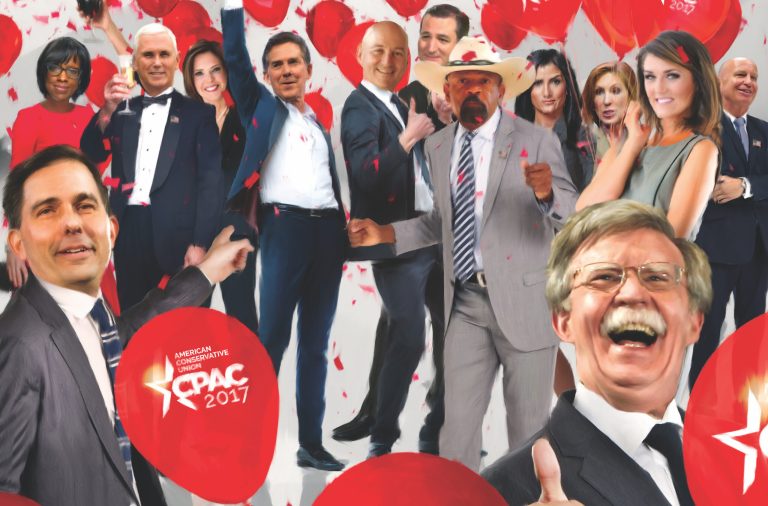 Trump's conservatism differs from that which has dominated the Republican Party for 40 years. (Illustration by Bill Lesniewski for the Washington Examiner)