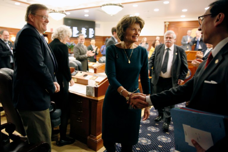 Senate energy chairwoman Lisa Murkowski said any proposal to repeal revenue sharing 