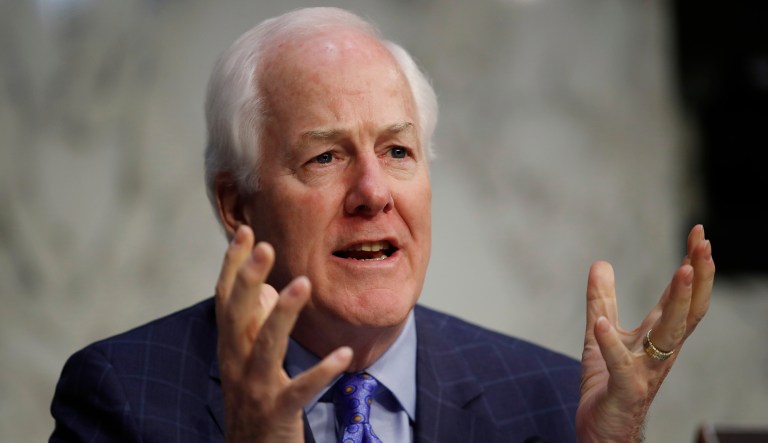 Senate Majority Whip John Cornyn, R-Texas, in response to President Trump's tweet on the funding of the Children's Health Insurance Plan said 