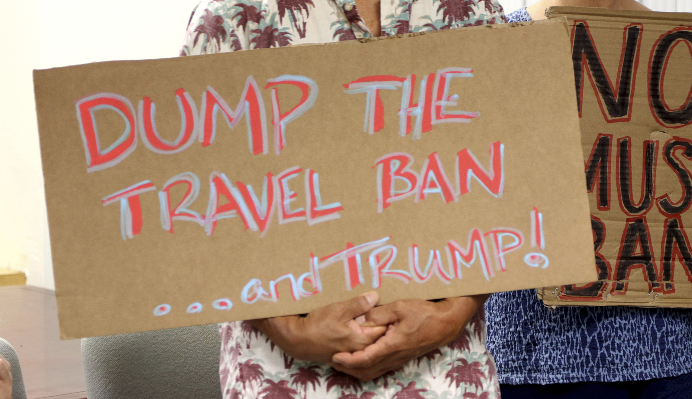Second judge blocks Trump travel ban