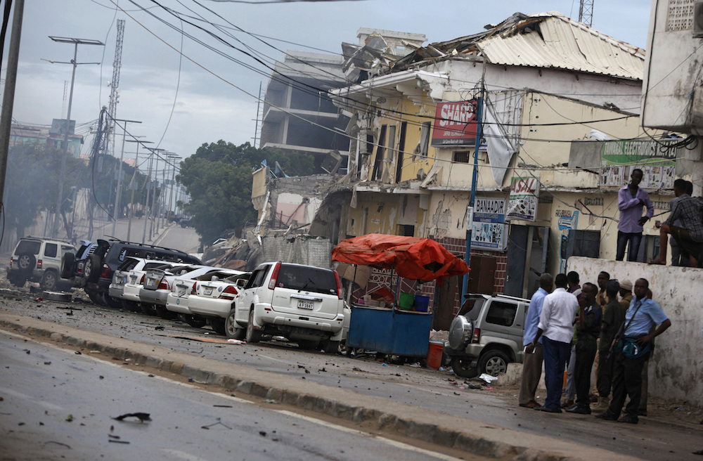 Gunmen attack hotel in Mogadishu