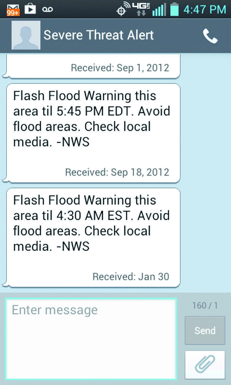 Feds now sending weather warnings — unprompted — to phones