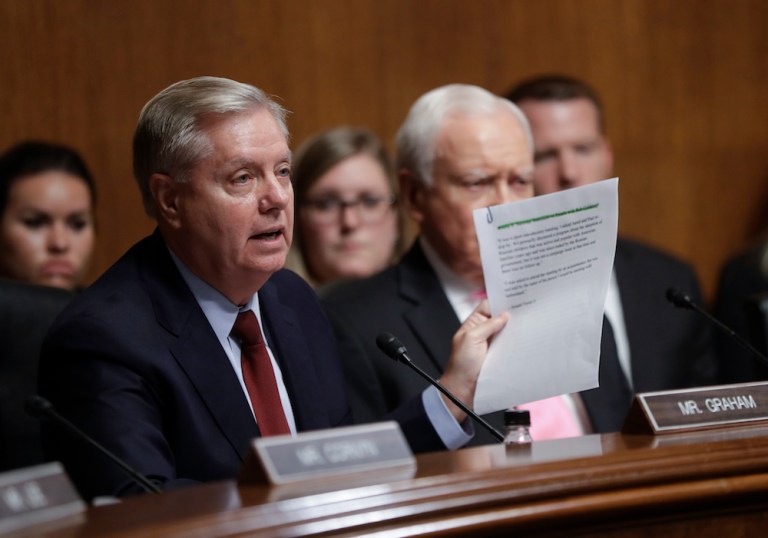Graham Challenges Wray on Trump Jr.’s Emails