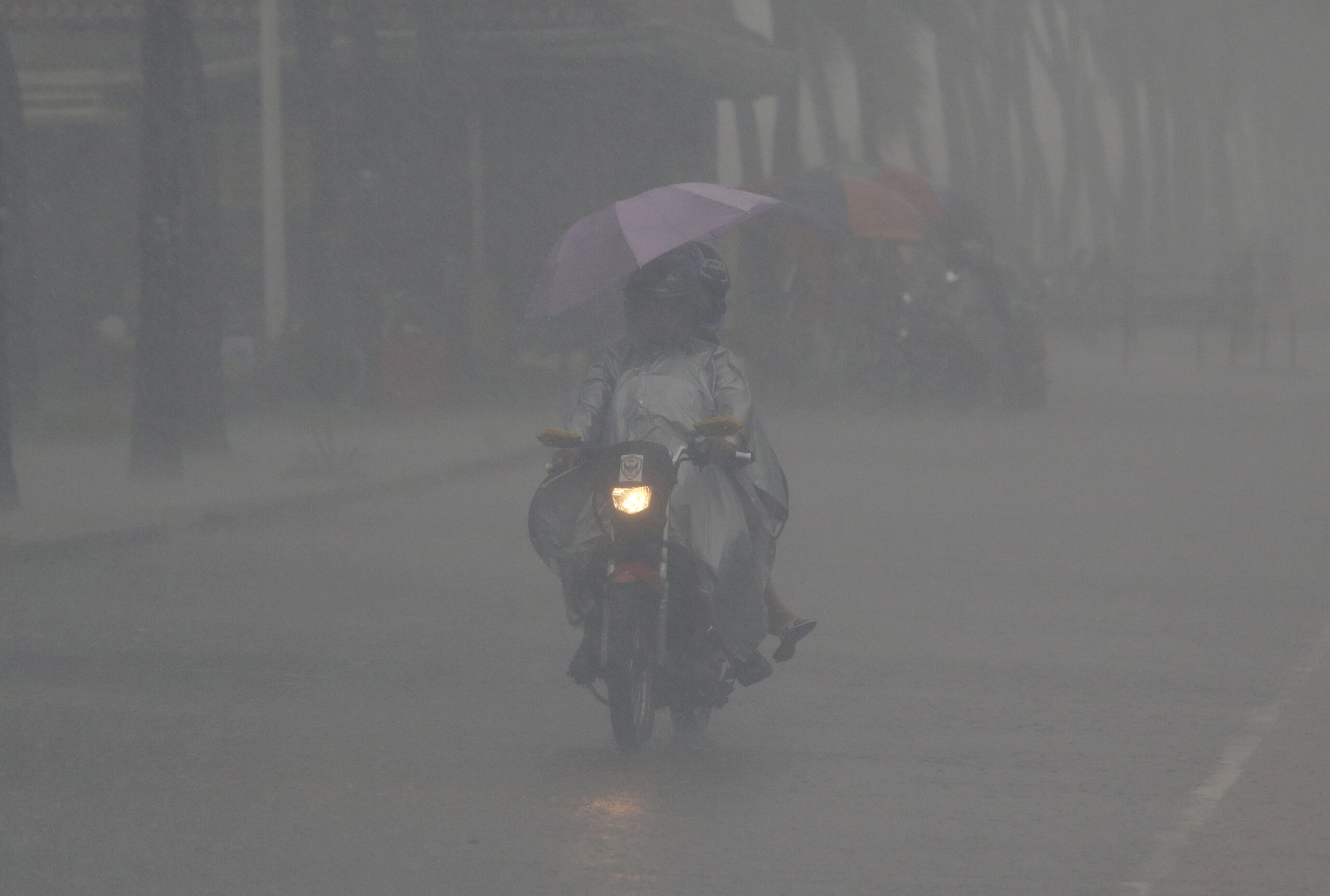 Monsoon rains flood farms in northern Philippines