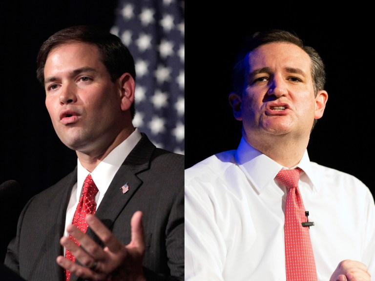 Ted Cruz chided Marco Rubio for 