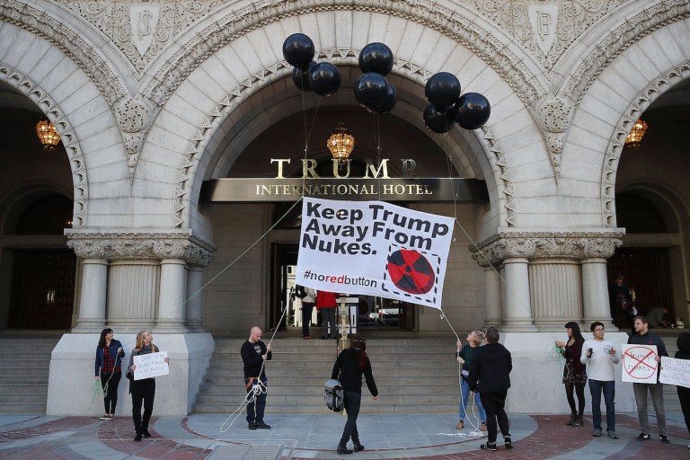 GOP Senators: 'Trump Being Trump' in Nuclear-Button Spat with Kim Jong-un