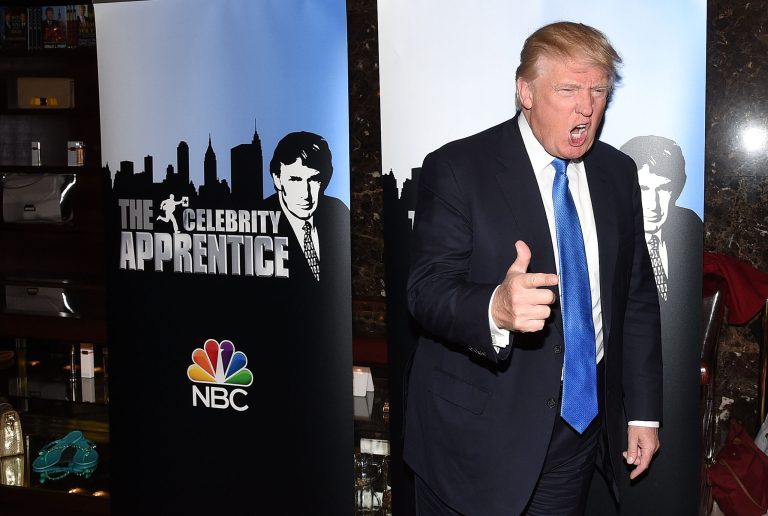 TV personality Donald Trump attends a 'Celebrity Apprentice' red carpet event at Trump Tower on February 3, 2015 in New York City. (Photo by Andrew H. Walker/Getty Images)