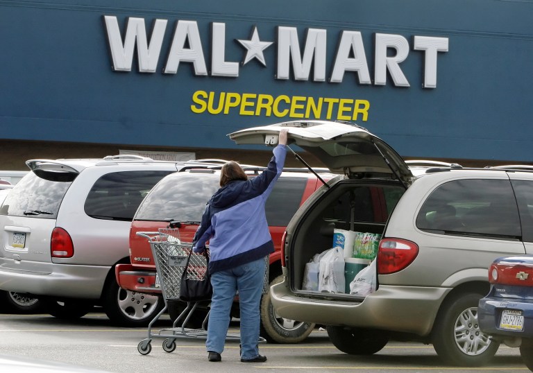The case involved decisions by Pennsylvania state courts that upheld the judgment in a lawsuit involving 187,000 Walmart employees and said they were denied paid rest breaks and ordered to work —œoff the clock.—? (AP Photo)