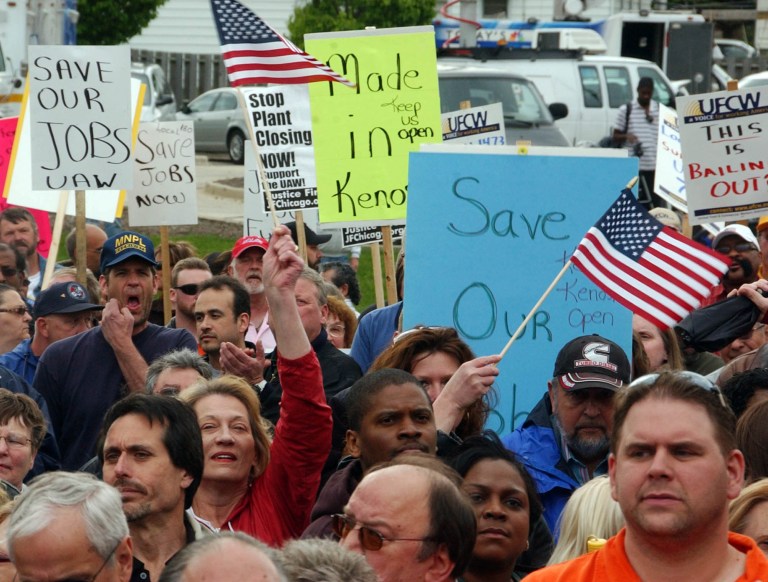 The rank-and-file union members who are struggling in these difficult economic times might be interested to know that the top 100 highest-paid union officials took home $52 million between them -- in 2012 alone.ÃÂ (AP Photo/The Journal Times, Mark Hertzberg)