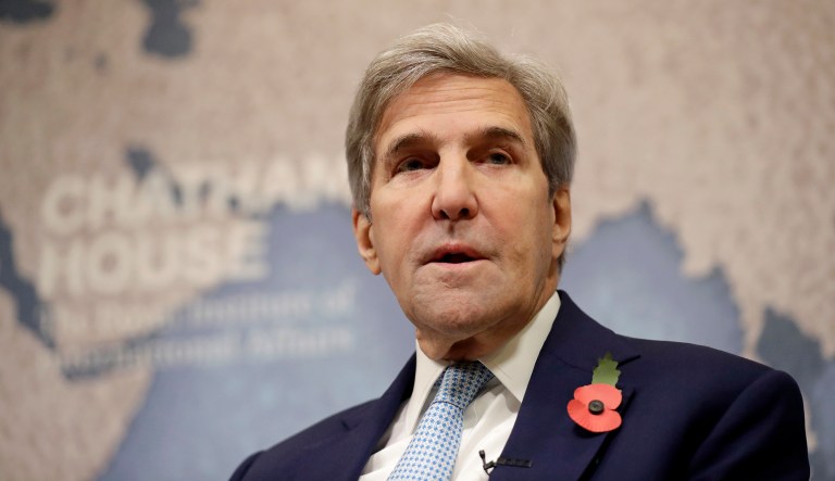 Kerry said the U.S. should instead push for negotiations with North Korea. (AP Photo/Matt Dunham)