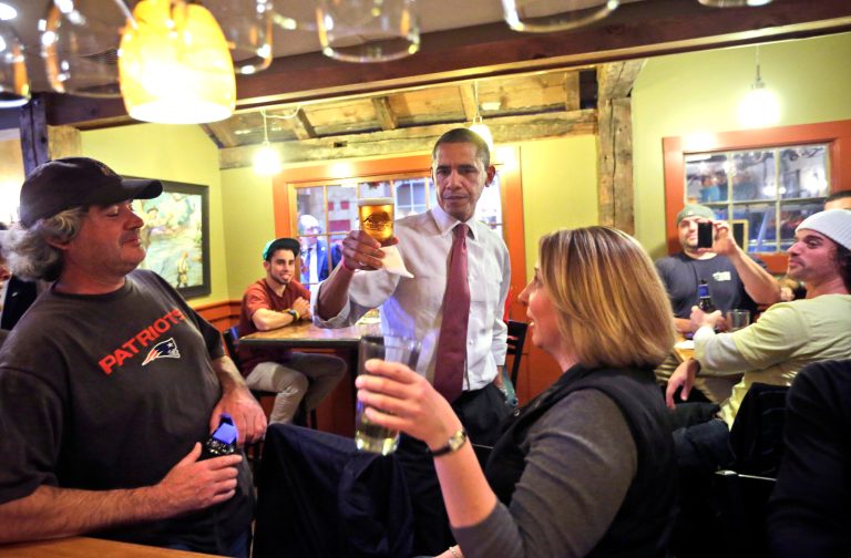 Take a sip every time President Obama mentions the middle class! (AP file photo/Pablo Martinez Monsivais)