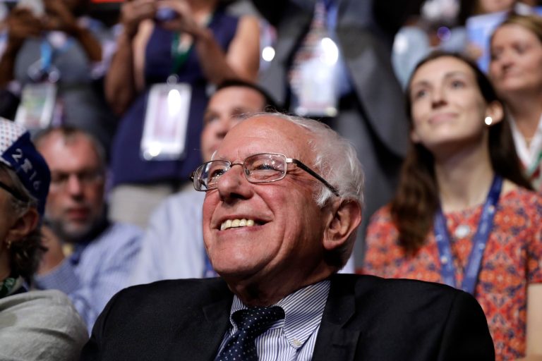 Sanders' revolution is about something prior to the issues. It's about democracy and civic engagement. (AP Photo/Matt Rourke)