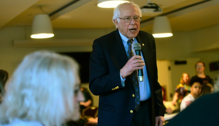 Sanders met with his political advisers recently and a potential run for the White House came up, but Sanders said, 