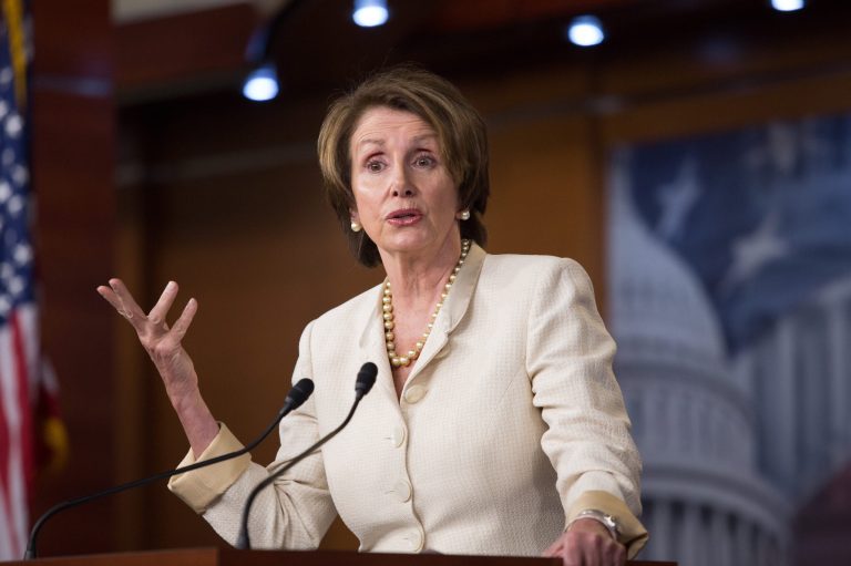 House Minority Leader Nancy Pelosi, D-Calif., was asked Thursday about Weiner's leadership style while he was in Congress from 1999 to 2011. Pelosi wanted nothing to do with the question. (Photo: Graeme Jennings/Washington Examiner)