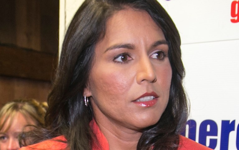 In an interview with ABC's Martha Raddatz Sunday, Rep. Tulsi Gabbard, D-Hawaii, criticized President Obama's response to the threat posed by the Islamic State. (AP Photo/Marco Garcia)