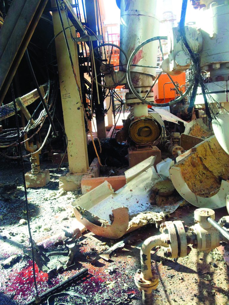 This recent but undated view made available Monday Jan. 21, 2013, showing the damaged natural gas plant after Islamist militants attacked it and took hostages at Ain Amenas, Algeria. The militants were wearing Algerian army uniforms and were equipped with explosives to blow up the plant, according to Algeria's Prime Minister Abdelmalek Sellal, who said Monday that at least 81 people died in the four-day operation by government forces to liberate the hostages, including 32 Islamist militants. Five foreigners are still reported as missing. (AP Photo)