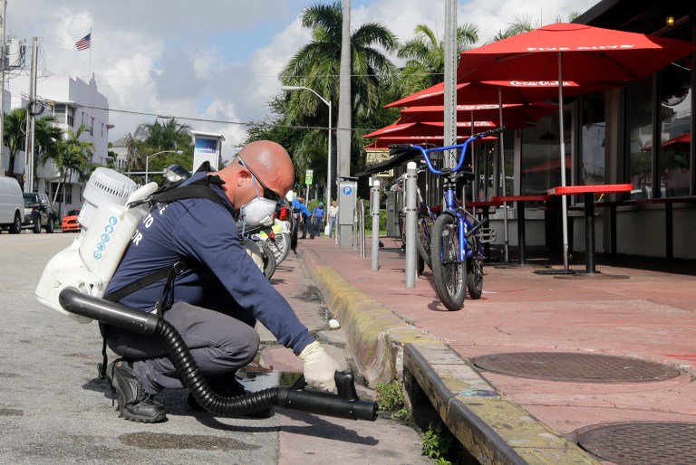 CDC is giving out $2.4 million to some major cities, none of which has seen a Zika outbreak. (AP Photo/Alan Diaz)