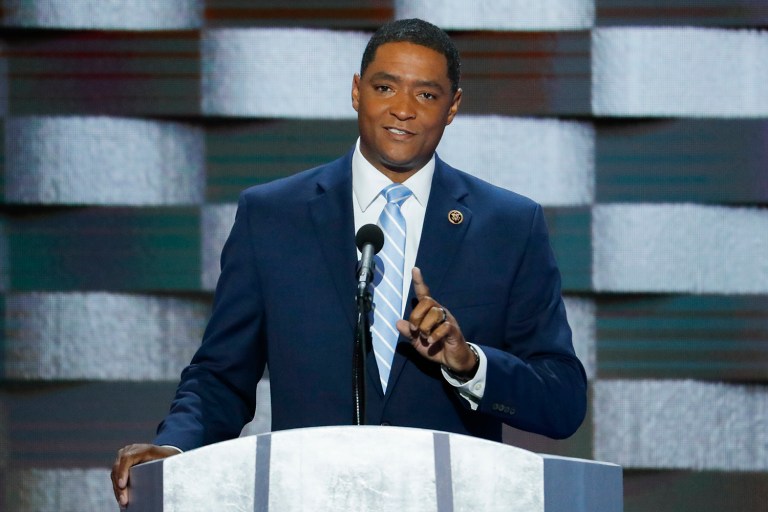 The Congressional Black Caucus, which is mostly Democrats and exclusive to African-Americans, elected Cedric Richmond in a secret ballot. (AP Photo)