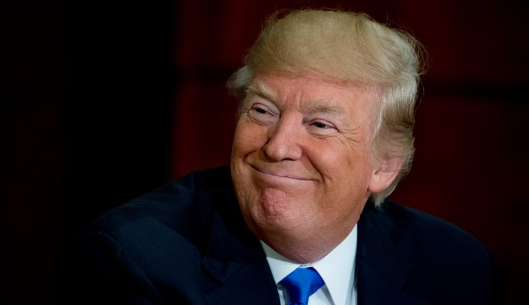 Whenever Stewart was called out for distorting or misrepresenting news, or for bias, he dismissed criticism because he was, after all, just a comedian. (AP Photo/Andrew Harnik)