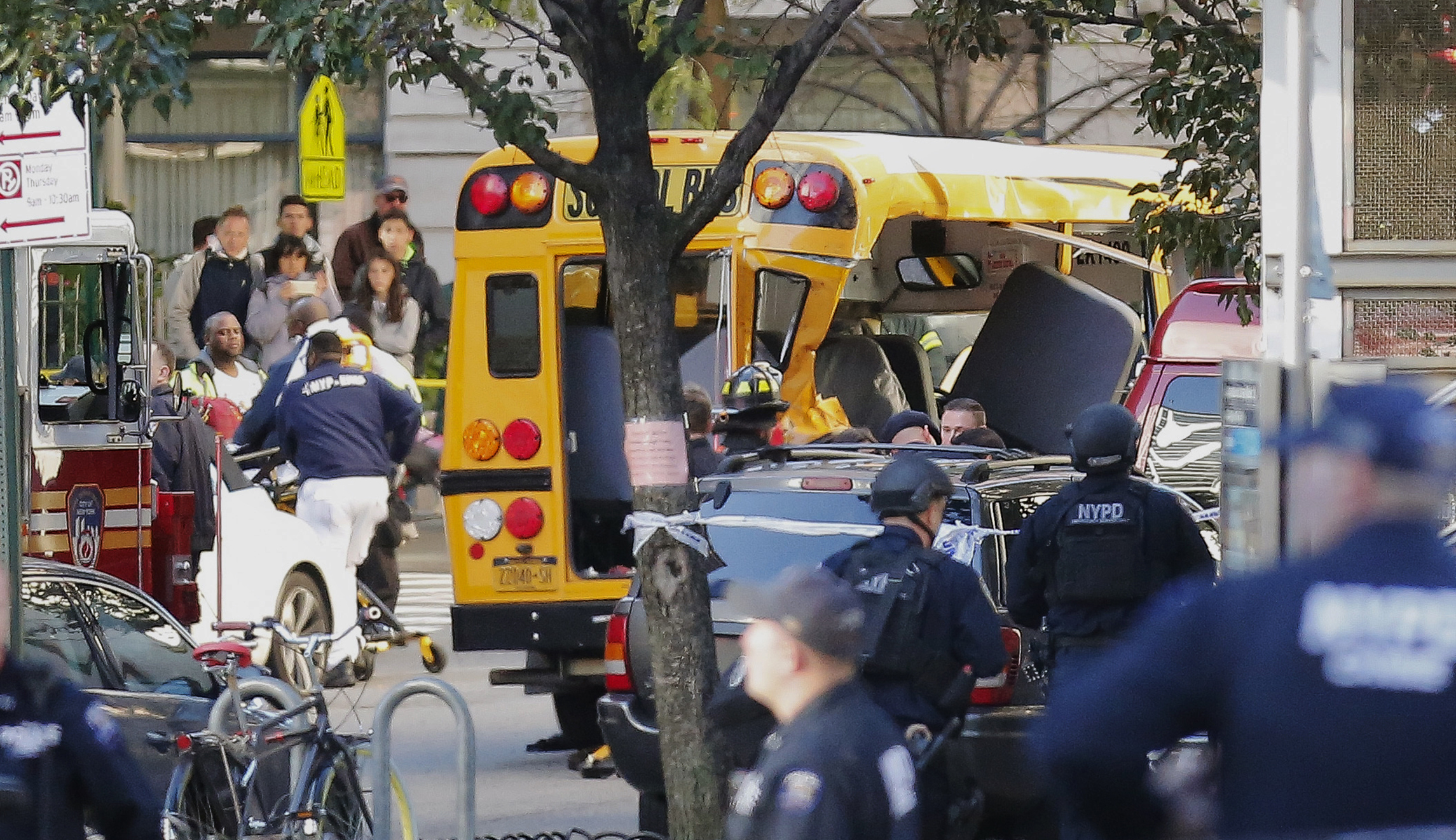 Multiple people killed when truck drives down New York City bike path