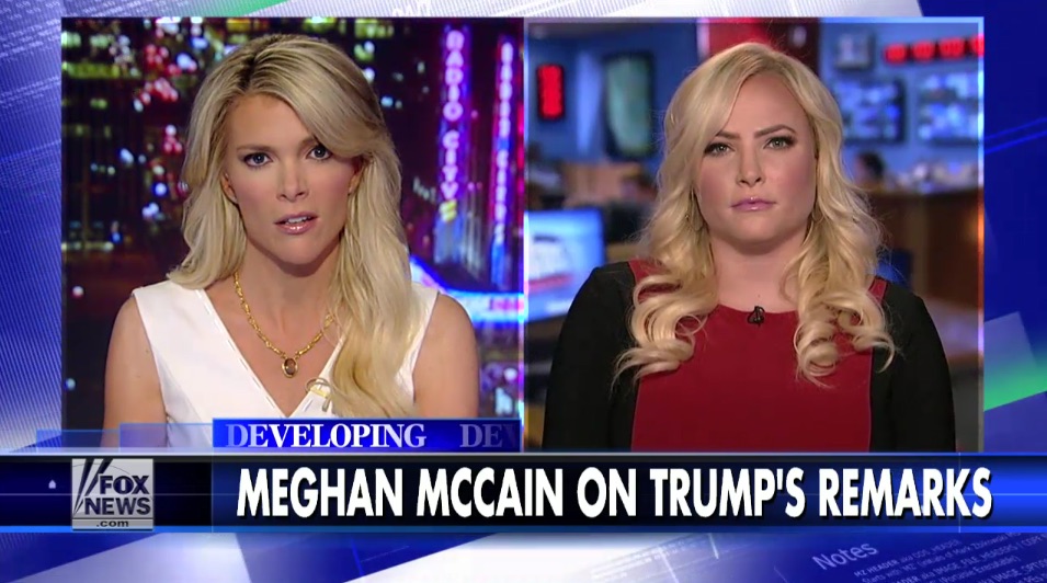 Meghan McCain says Trump attacking all veterans, not just her father