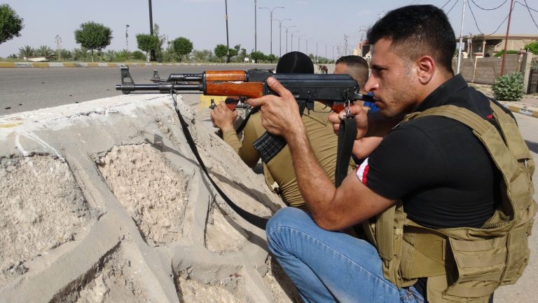 Sunni senior leaders who were in the U.S. last week discussing the future challenges Iraq faces said the country's central government has not provided the U.S. weapons to Sunni tribal fighters. (AP Photo)Â 