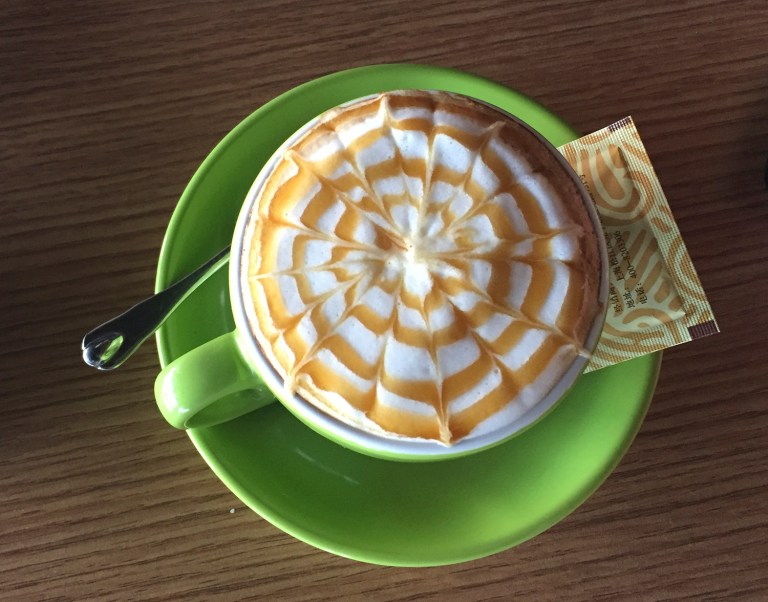 A World Health Organization panel found no conclusive evidence that drinking coffee causes cancer. (AP Photo/Eric Talmadge)