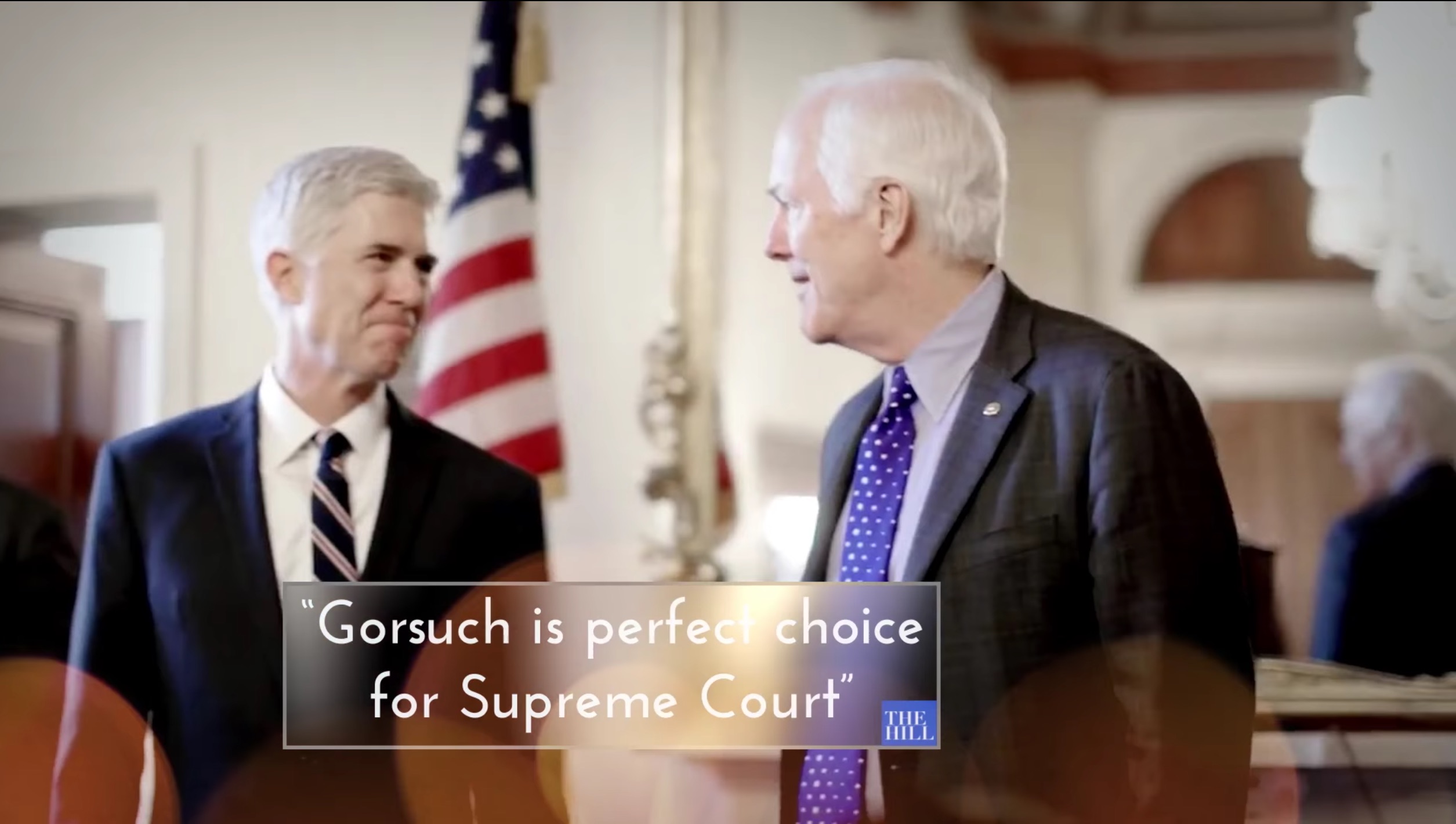 Pro-Gorsuch group running ads around Trump’s joint session speech