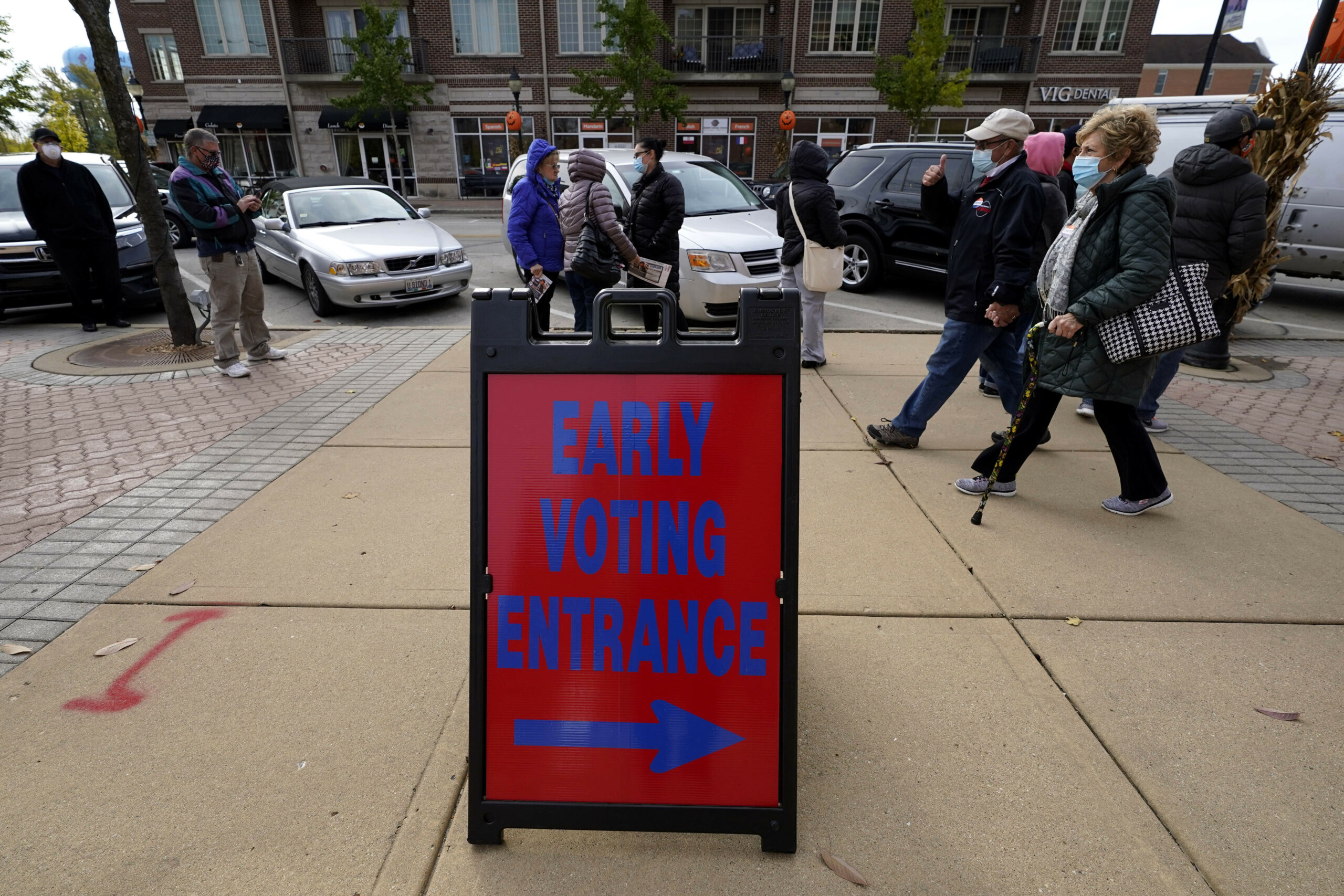 Nearly 70M people have already voted with a week to go before 2020 election