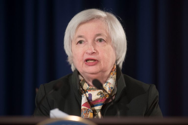 Yellen confirmed that the Department of Justice is investigating a 2012 leak of confidential information.