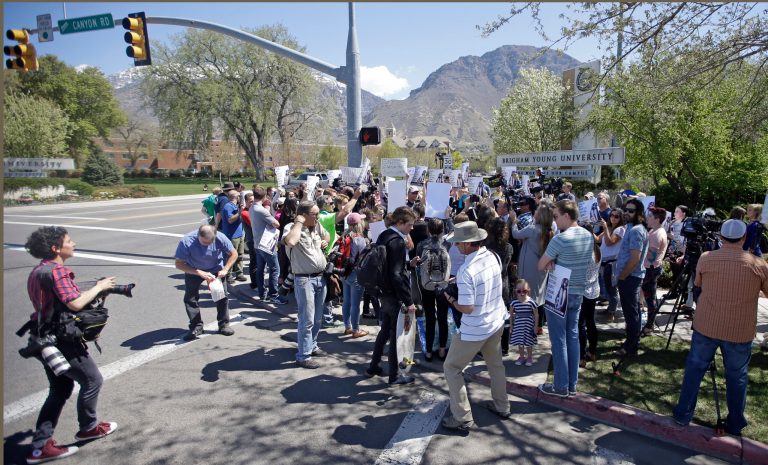 The bill reins in the ever-expanding definition of sexual assault by limiting it to existing standards. (AP Photo/Rick Bowmer)