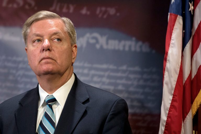 Sen. Lindsey Graham, the latest Republican to lean into a White House bid, is asking top donors and political consultants in his state to hold off from joining other campaigns. (AP Photo)