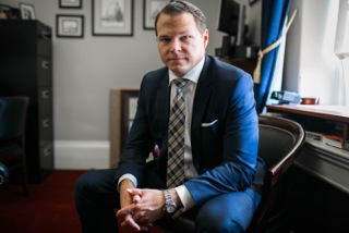 Christian Morgan,Â Rep. Ann Wanger's chief of staff, saysÂ he takesÂ lot of pride in working for someone like Wagner when she takes on an issue likeÂ sex trafficking. (Graeme Jennings/Examiner)Â 