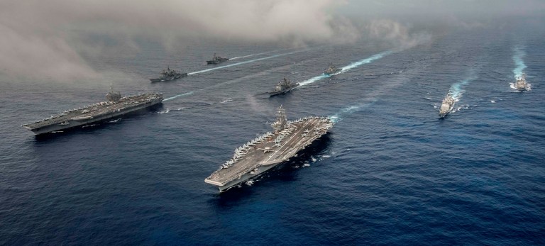 The Navy needs to grow its fleet from 308 to 355 ships to meet its strategic requirements amid mounting threats from China and Russia, according to a new document.