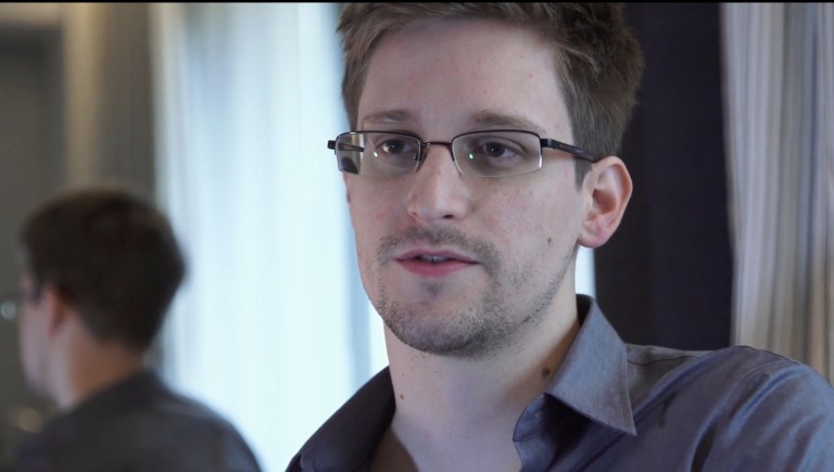 FILE - This June 9, 2013 file photo provided by The Guardian Newspaper in London shows National Security Agency leaker Edward Snowden, in Hong Kong. Snowden says his 