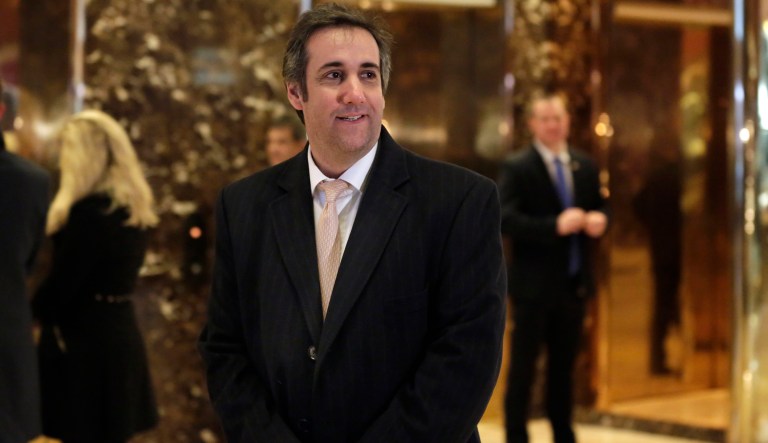 Michael Cohen, Trump's personal attorney and an executive vice president at the Trump Organization, sent the email to Dmitry Peskov, a top press side at the Kremlin, in January 2016. (AP Photo/Richard Drew)